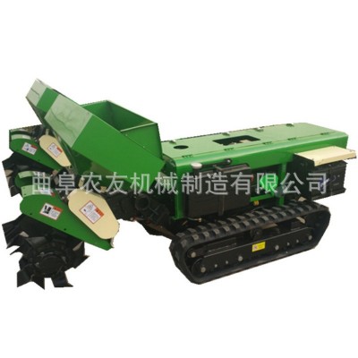 多功能履帶微耕機廠家直供柴油多功能微耕機自走式施肥旋耕機