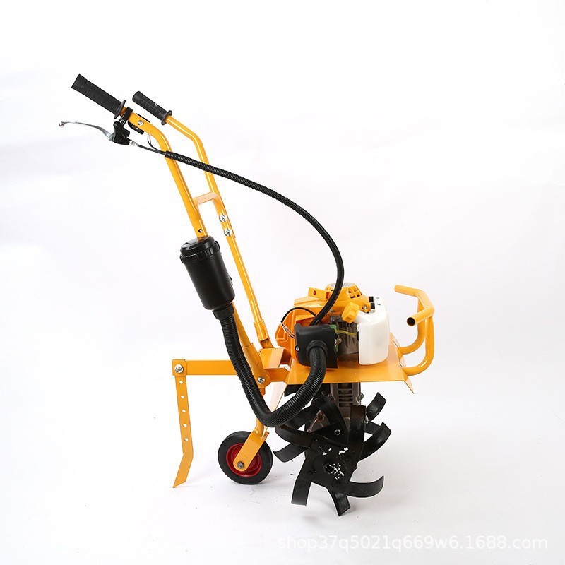 小型農(nóng)用松土機(jī)多功能除草機(jī)48動(dòng)力鋤地機(jī)翻土機(jī)大馬力微耕機(jī)