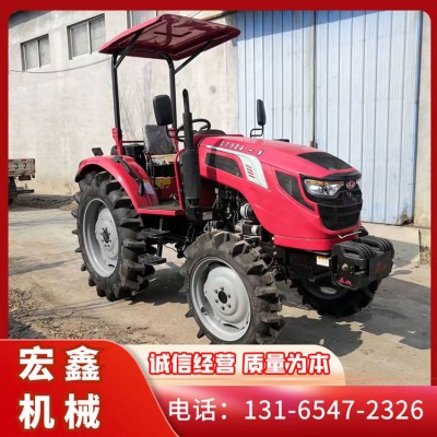 宏鑫2022新款現(xiàn)貨四缸大馬力國(guó)三電噴四缸拖拉機(jī) 904泰山耕地機(jī)