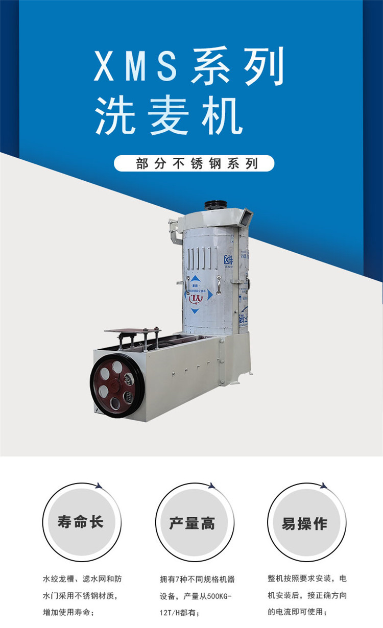 1洗麥機（不銹鋼）3040