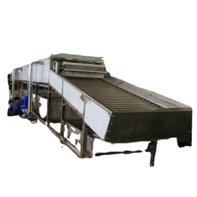 水果滾杠高壓噴淋清潔機(jī)紅薯馬鈴薯毛刷清洗機(jī)鮮玉米毛輥清洗設(shè)備