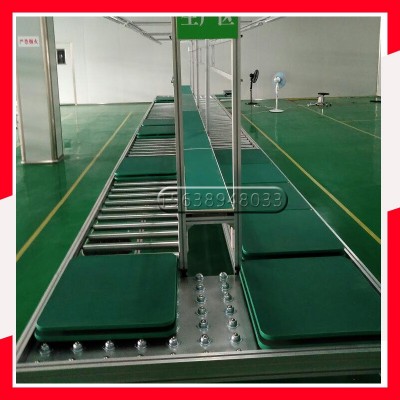 定制萬向輪滾筒線 牛眼萬向臺生產線 無動力滾筒輸送線