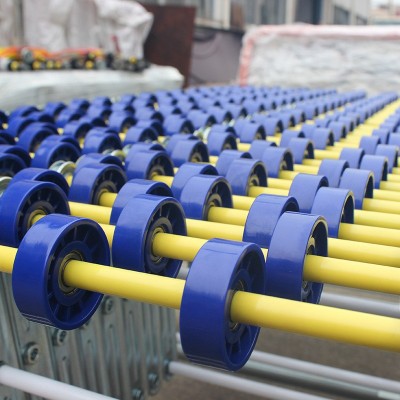 卸貨神器福來輪伸縮線運輸機自動化流水線卸貨滑梯可伸縮調(diào)節(jié)拐彎