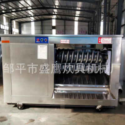 銷售多功能圓饅頭機全自動商用仿手工圓饃饃機大型對輥饅頭機