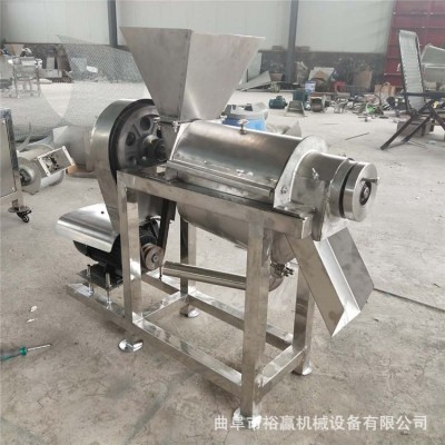 廠家供應鮮果榨汁機 大型商用草莓芒果擠汁設備 工廠果汁加工