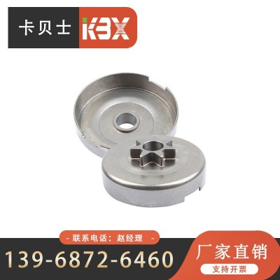 園林油鋸配件被動盤365一體分體機油泵曲軸離合器五