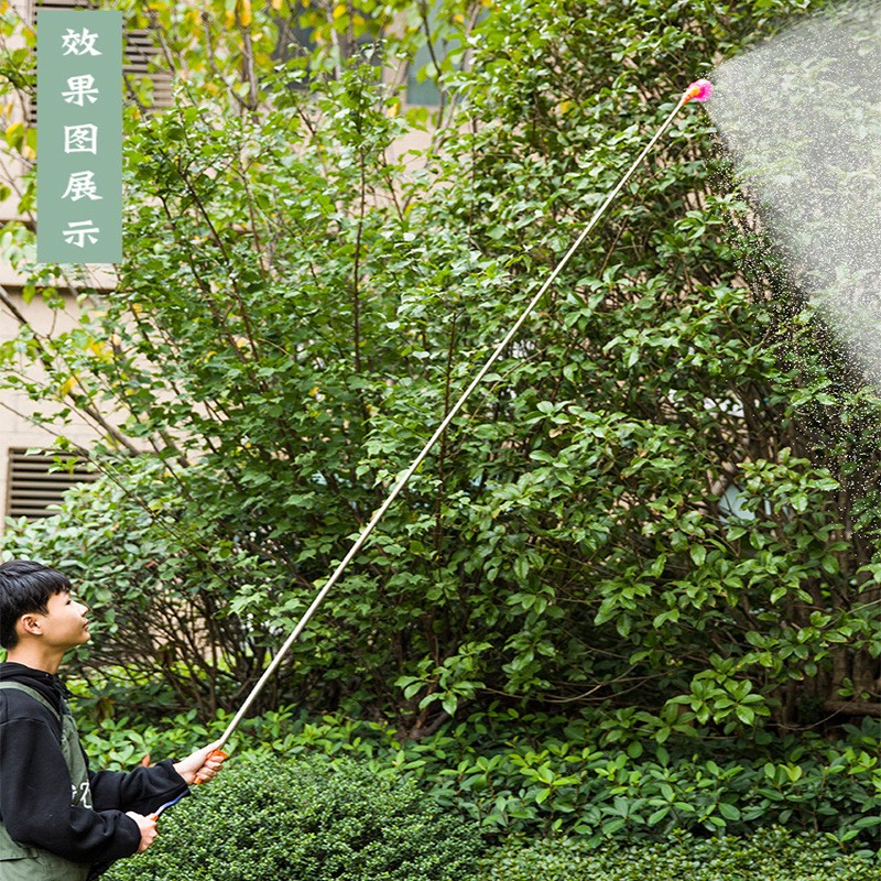 高樹果樹噴藥可調(diào)節(jié)氣壓式農(nóng)用5L8升噴霧器澆花噴壺灑水壺可伸縮