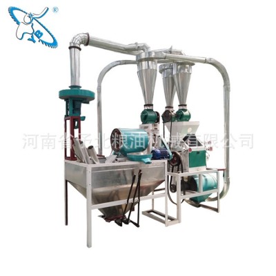 予北全自動上料制粉機 小麥玉米雜糧磨粉設(shè)備食品磨粉設(shè)備全自動