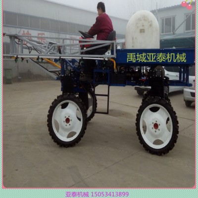 亞泰四輪四驅打藥機 ZP3 噴藥機、水田自走式噴桿噴霧機可定制