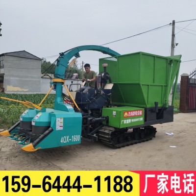 富旺自走式玉米青貯機玉米秸稈青儲收獲收割機莖穗兼收玉米青儲機