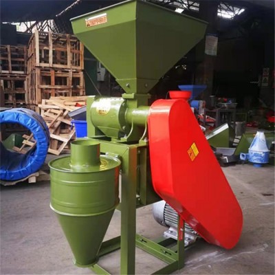 稻谷加工帶風機碾米機 谷子脫殼加工設備 雙風道稻谷碾米機