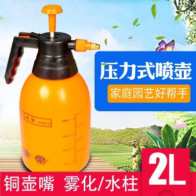 2升小噴壺 澆花 園藝家用灑水壺 氣壓式 手動噴壺 手提式噴壺