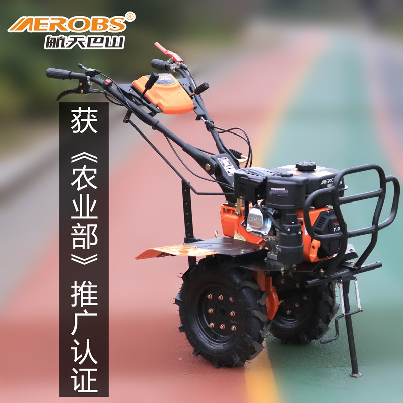 廠家直發(fā)多功能汽油微耕機(jī) 農(nóng)用農(nóng)耕機(jī)開溝除草耕地機(jī) 小型耕地機(jī)