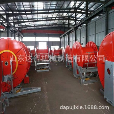 卷盤噴灌機 卷盤噴灌機大型農(nóng)田噴灌設備射程遠