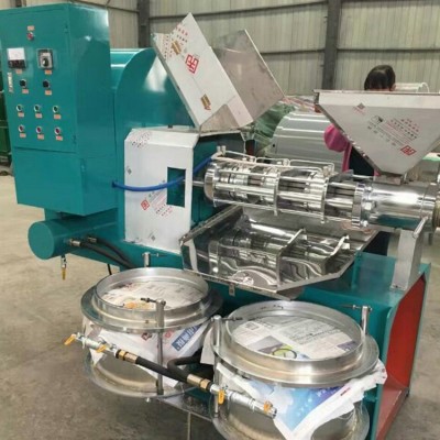 供應全自動螺旋菜籽榨油機 花生芝麻榨油生產線廠家質保一年