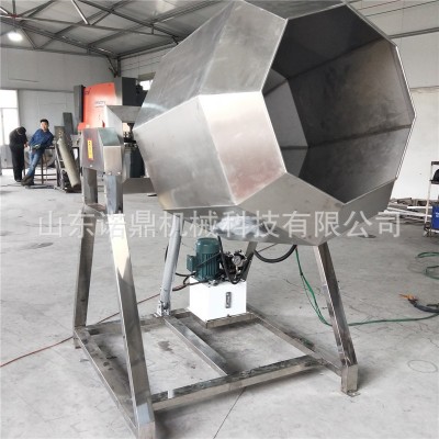 諾鼎直供全自動不銹鋼滾筒式拌料機 八角拌料機 醬菜腌制上料機