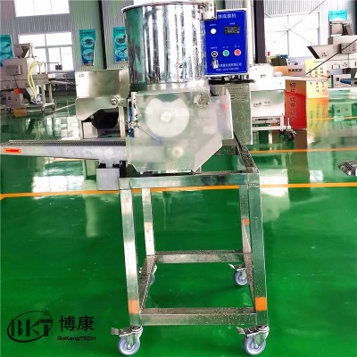 全自動肉餅成型機(jī) 卡通雞塊成型裹涂生產(chǎn)線 福建蝦餅機(jī)成型機(jī)