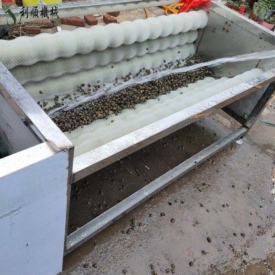 新款 藥材清洗機(jī) 胡蘿卜拋光機(jī) 蔬菜蓮藕毛輥清洗機(jī)