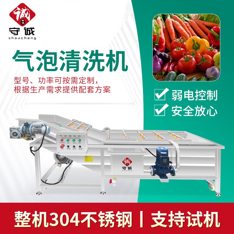 廠家供應氣泡清洗機 全自動果蔬牛肚清洗機 噴淋式牛百葉清洗機