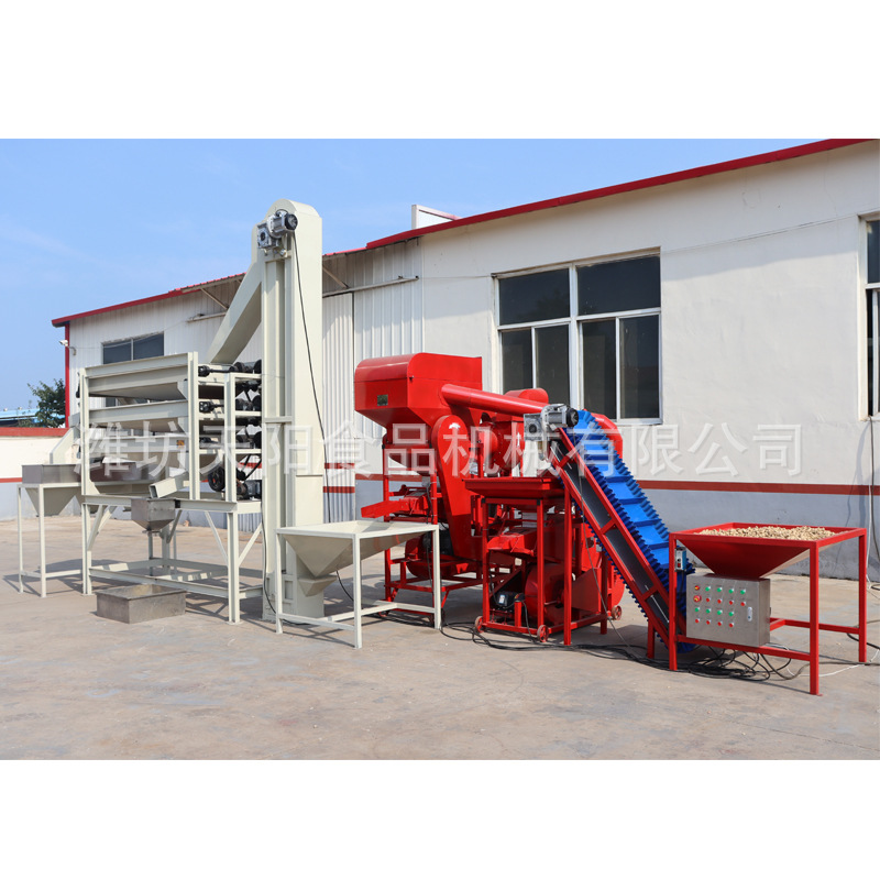 花生去石剝殼分級一體機