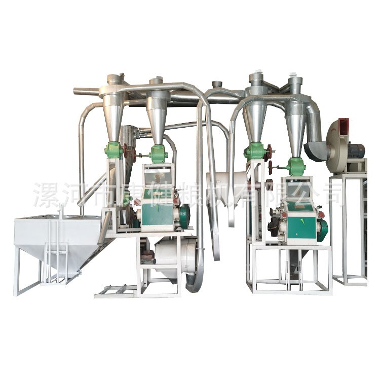 工廠直銷 雙機皮芯分離磨粉機 小麥玉米雜糧磨粉機械