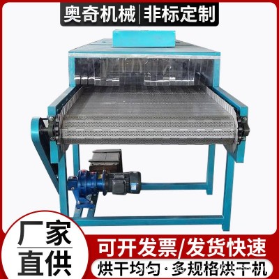 隧道爐烘干線不銹鋼鏈板烘干機(jī)傳送帶食品烘干加工鏈板網(wǎng)帶流水線