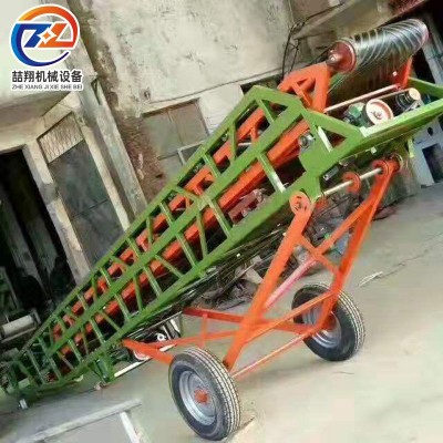 伸縮輥筒輸送機(jī) 東承品牌裝卸物流伸縮皮帶輸送機(jī)可移動(dòng)