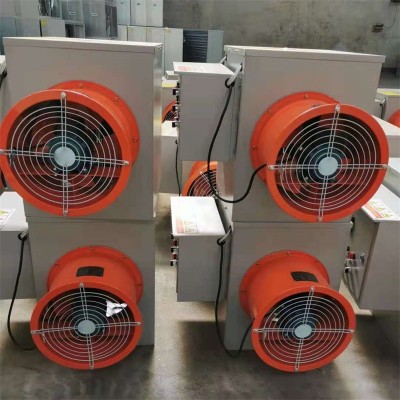 養(yǎng)殖風機 育雛升溫取暖設備 溫室大棚電暖風扇 15kw電加熱風機