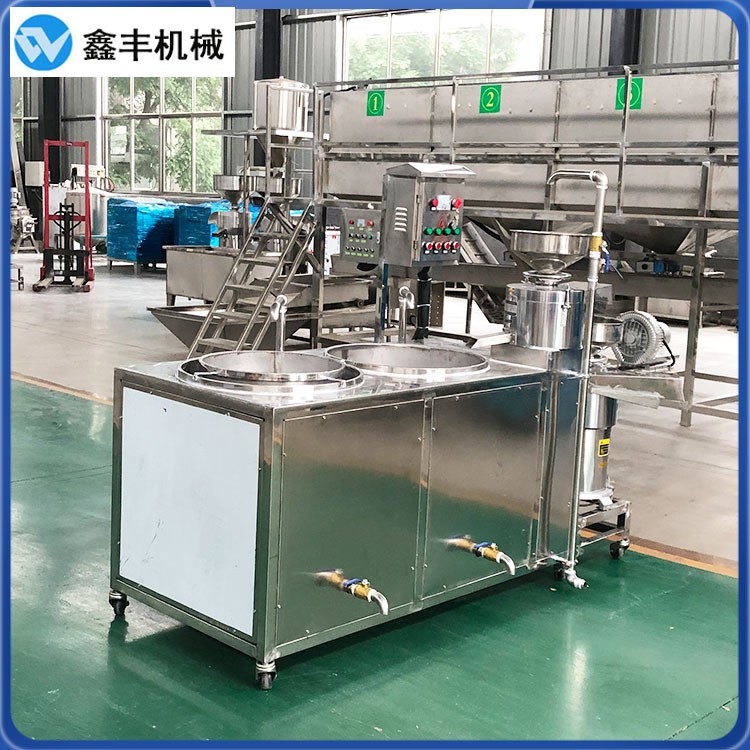 商用豆腐機器價格 全自動豆腐機整套實拍 現場做豆腐視頻教學