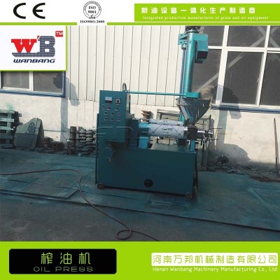 全自動80螺旋榨油機 文冠果油菜籽冷榨壓油機 茶子芝麻擠油機