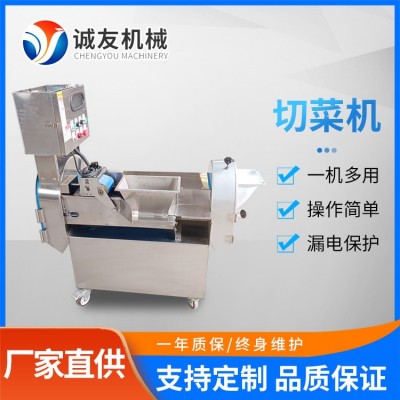多功能進口切菜機 不銹鋼全自動切塊切丁切絲機
