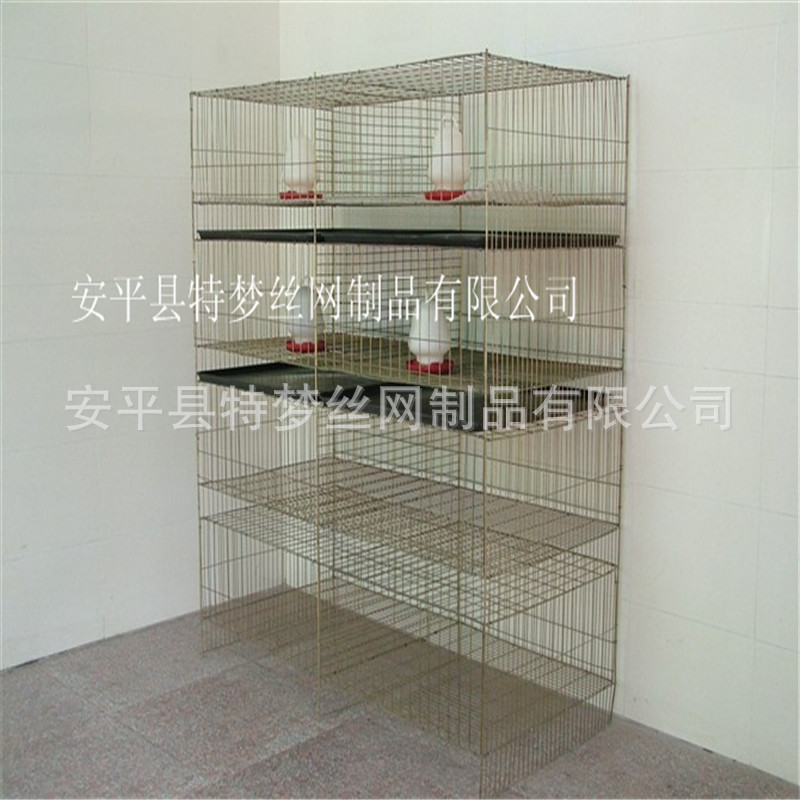 四層8位門(mén)立體式育雛籠