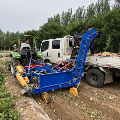 土豆收獲上車機(jī) 紅薯地瓜收獲裝車機(jī) 上車動(dòng)刀馬鈴薯聯(lián)合收獲機(jī)