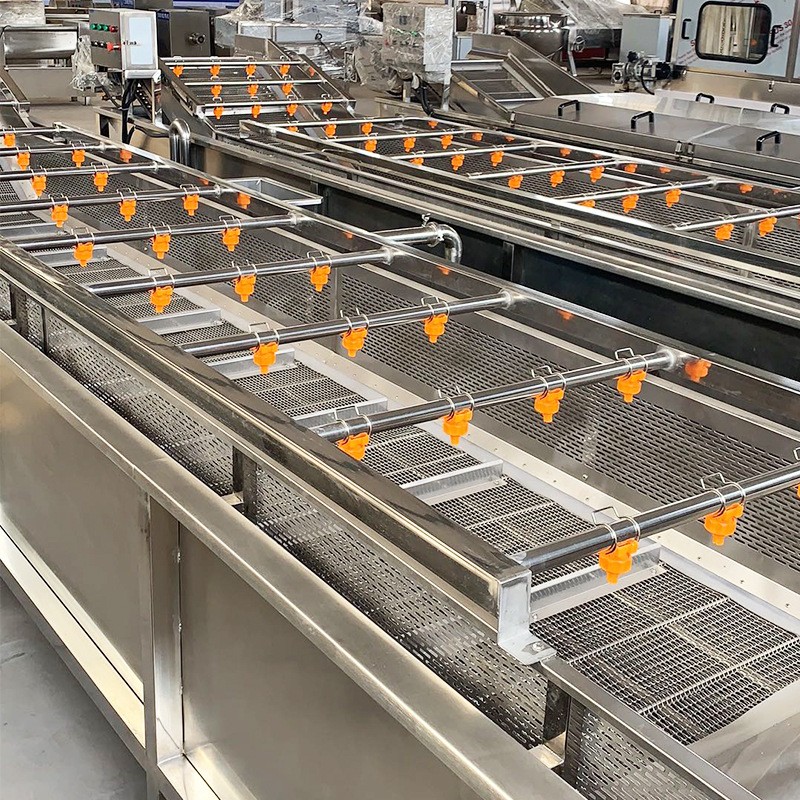 蔓越莓氣泡果蔬清洗機 全自動山野菜蔬菜加工設備 醬菜脫鹽清洗機