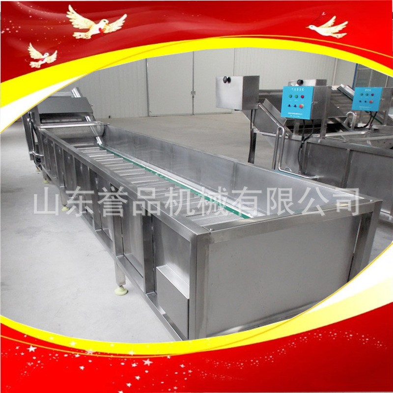 大型凈菜生產清洗線 魷魚海產品清洗機可根據要求加工定設備