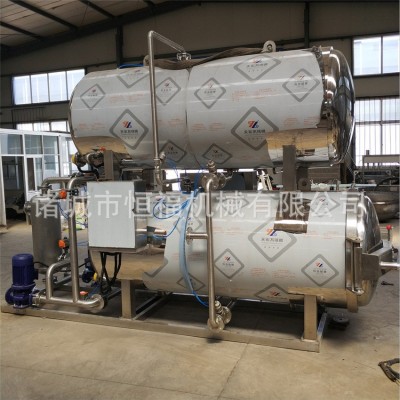 制作風干牛肉干的機器 即食海鮮高溫滅菌鍋 鮮玉米清洗殺菌機器