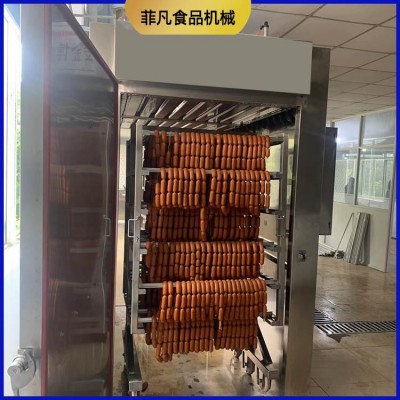 火山石烤腸設備 全自動多功能地道腸生產加工制作設備 地道腸設備
