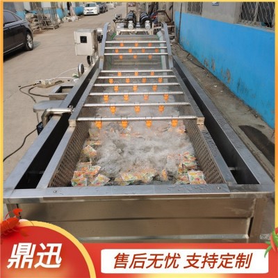 翻轉式風干機 網帶輸送式軟包裝袋清洗吹干設備 鼎迅機械