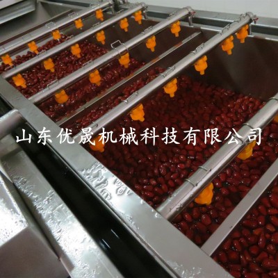 全自動大棗氣泡清洗機 鮮棗氣泡清洗風干線機 大姜大蔥清洗去泥機