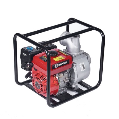 農(nóng)用灌溉澆田抗旱抗洪小4寸配170汽油機(jī)自吸水泵離心泵抽水機(jī)