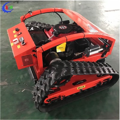 履帶遙控式割草機 自動行走開荒爬坡剪草機 小型農林果園剪草機
