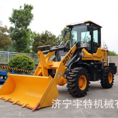 裝載機(jī)四驅(qū)鏟車運(yùn)輸工程小型全新柴油推土抓木工地抓草機(jī)