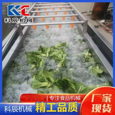 商用玉米氣泡清洗機 高壓噴淋大姜去泥清洗機 清洗漂燙風干流水線