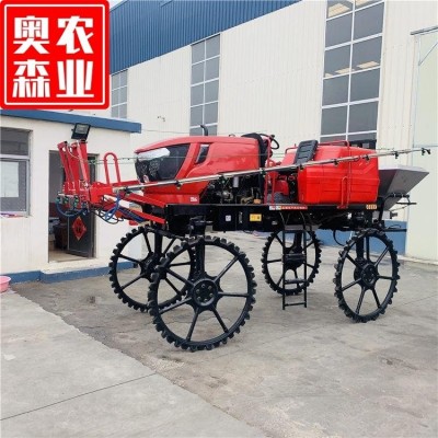 小型自走式噴霧器 供應(yīng)四輪打藥機(jī) 距離遠(yuǎn) 效率高 奧森農(nóng)業(yè)