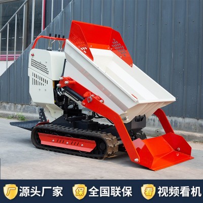 爬山虎履帶運輸車 多功能全地形裝卸車農(nóng)用果園拖拉機山地自卸車