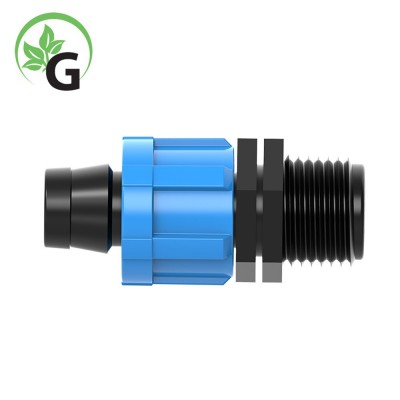 廠家供應 外絲旁通滴灌帶接頭 滴灌帶外絲旁通接頭