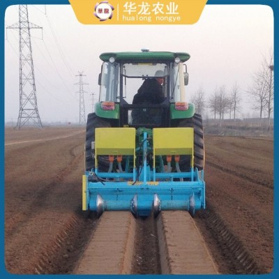 華龍精整起壟機(jī)_牽引式旋耕起壟施肥覆膜覆膜一體機(jī)_農(nóng)機(jī)廠家