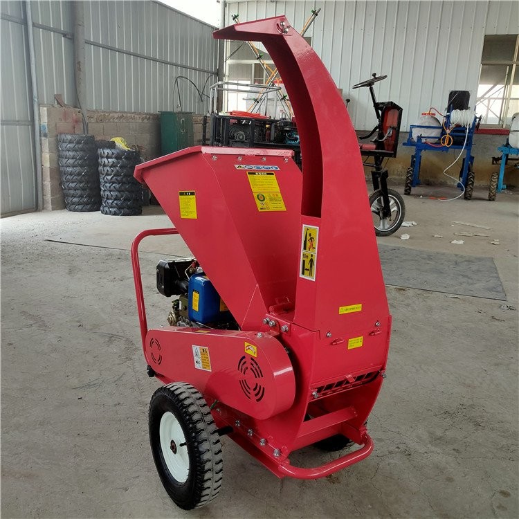 汽油臥式樹枝粉碎機(jī) 移動(dòng)式多功能枝條樹葉粉碎干濕枝條碎枝機(jī)