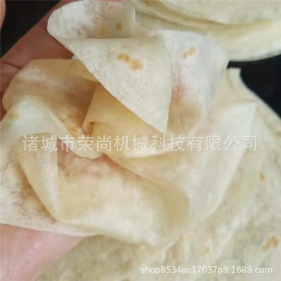 全自動做餅生產線 小型氣動水烙饃機器 送貨上門烤鴨餅機