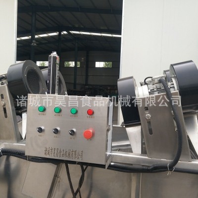 果蔬清洗生產(chǎn)線商用爆款熱賣蔬菜蘋果氣泡沖浪昊昌旋流節(jié)水清洗機